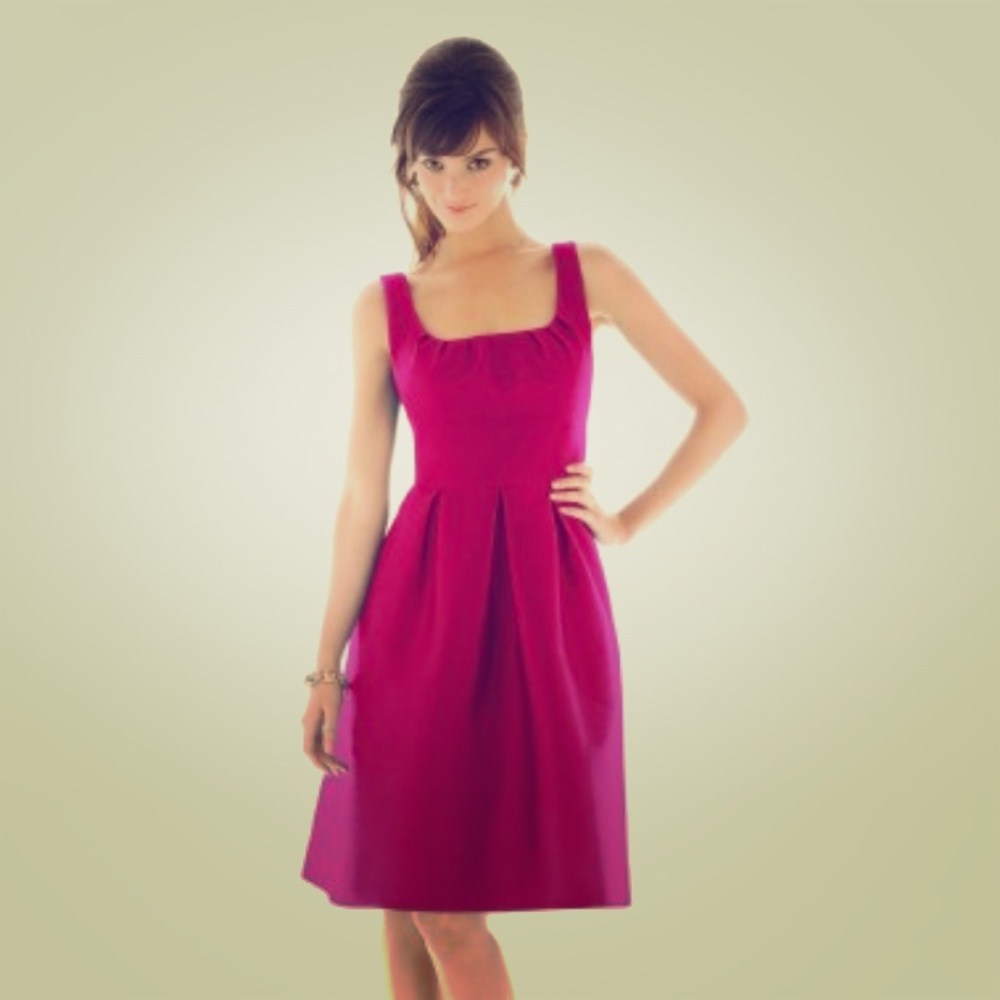 Alfred Sung bridesmaids dress, style D447